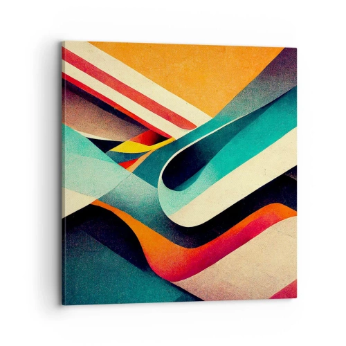 Obraz na plátně - Intenzivní kompozice - 70x70 cm