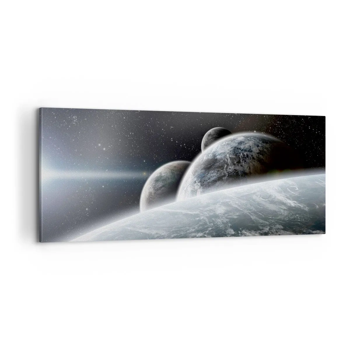 Obraz na plátně - Vesmírná hudba sfér - 100x40 cm
