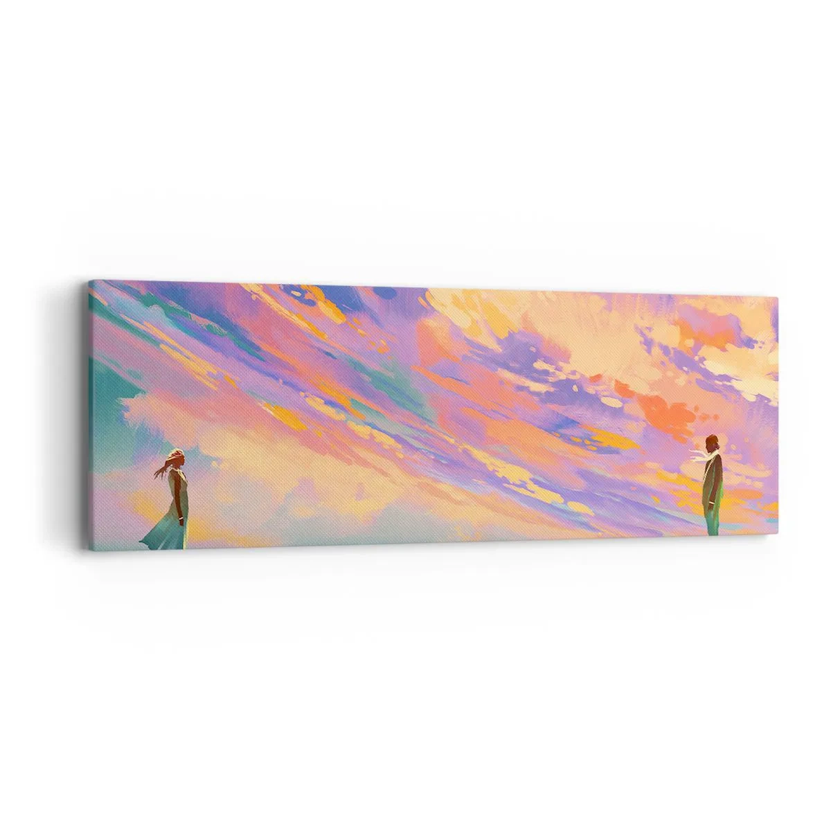 Obraz na plátně - Síla přitažlivosti - 90x30 cm