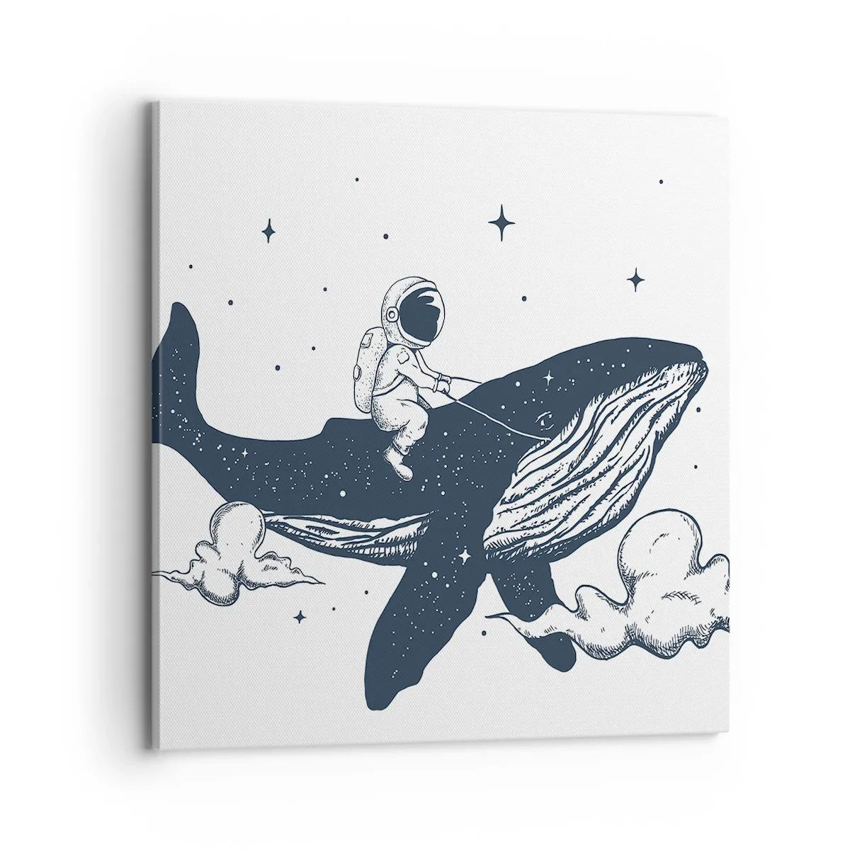 Obraz na plátně - Vesmírné dobrodružství - 70x70 cm