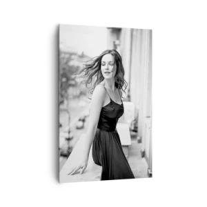 Obraz na plátně - Určitě Pařížanka - 80x120 cm