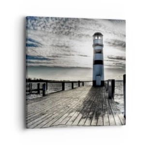 Obraz na plátně - Námořníci, čekám na vás - 40x40 cm