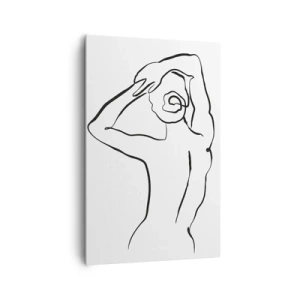 Obraz na plátně - Ranní akt - 80x120 cm