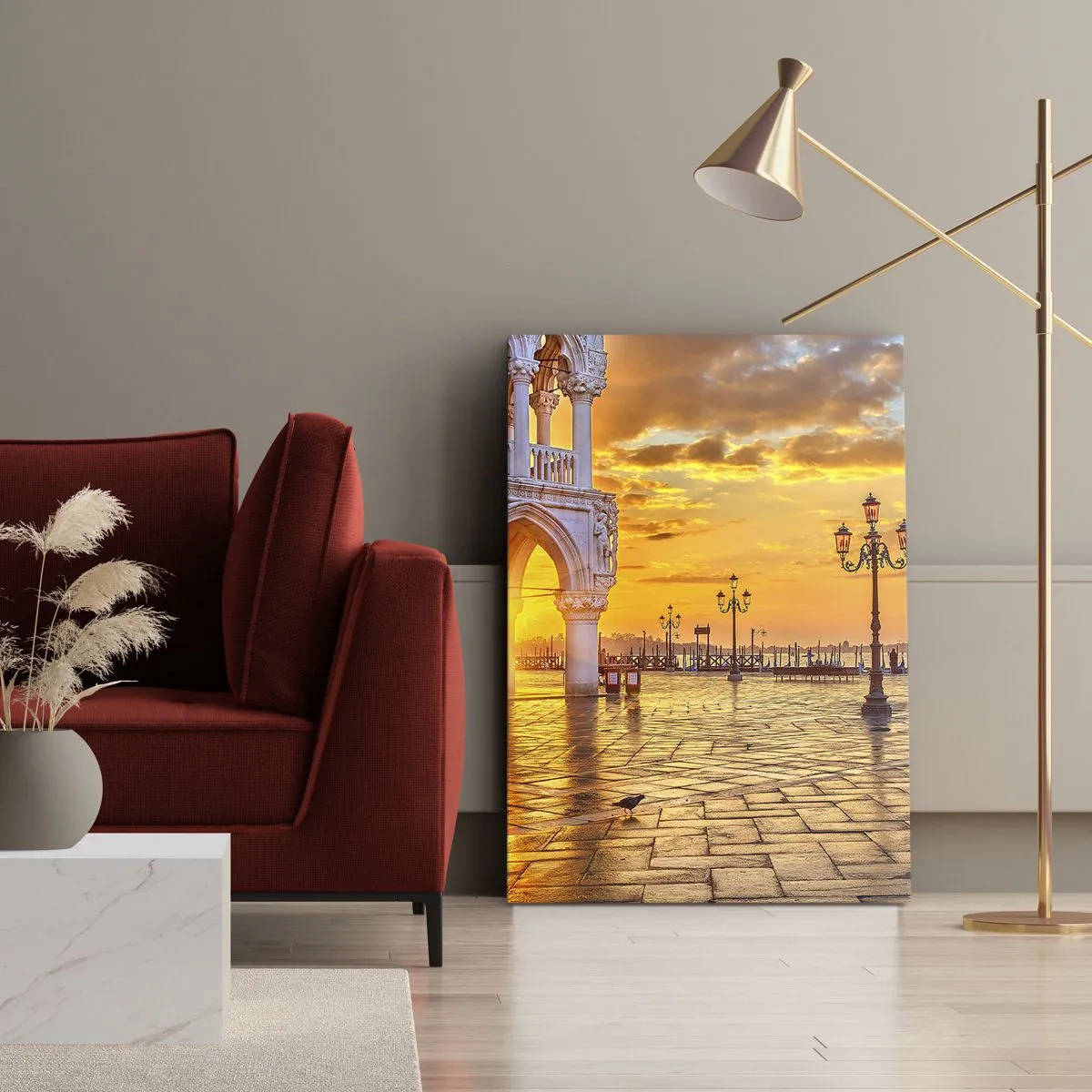 Obraz na plátně - Kde jsou všichni? - 50x70 cm