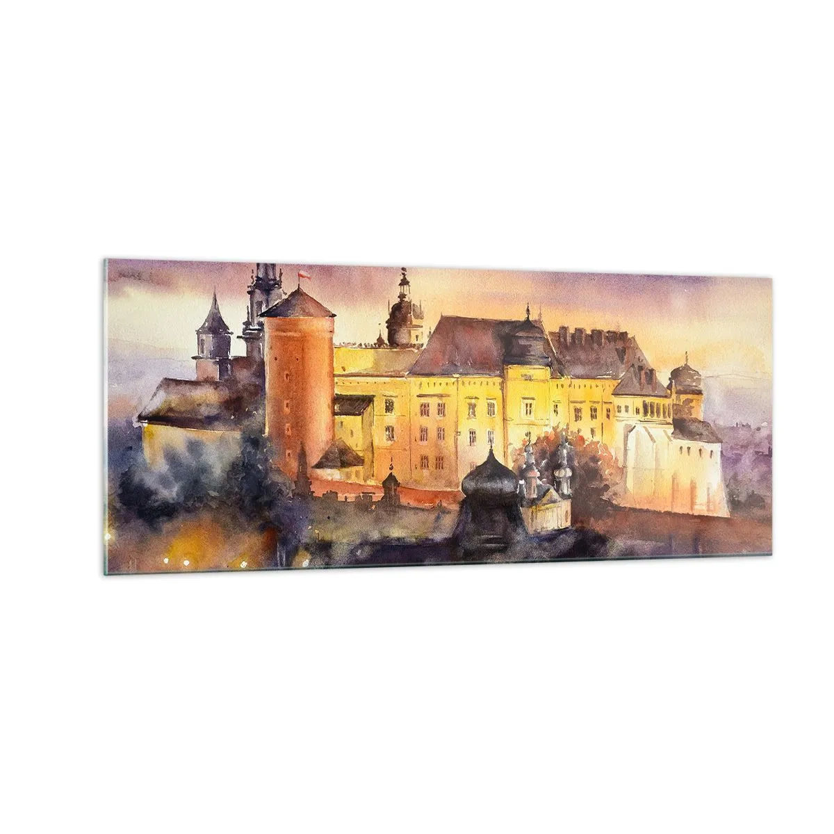 Obraz na skle - Historie a pohádka - 100x40 cm