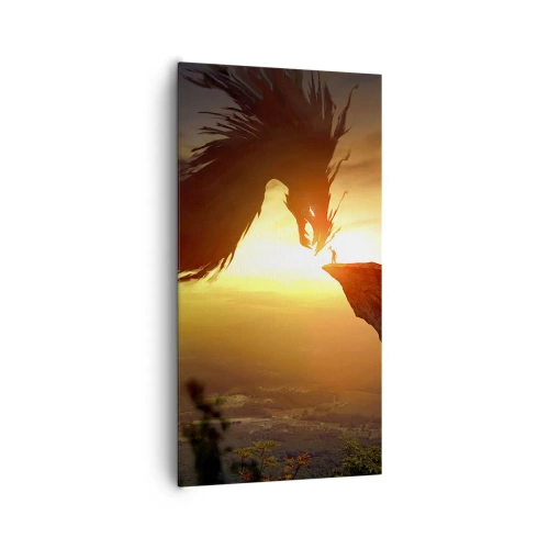 Obraz na plátně - Přemožitel draka - 65x120 cm