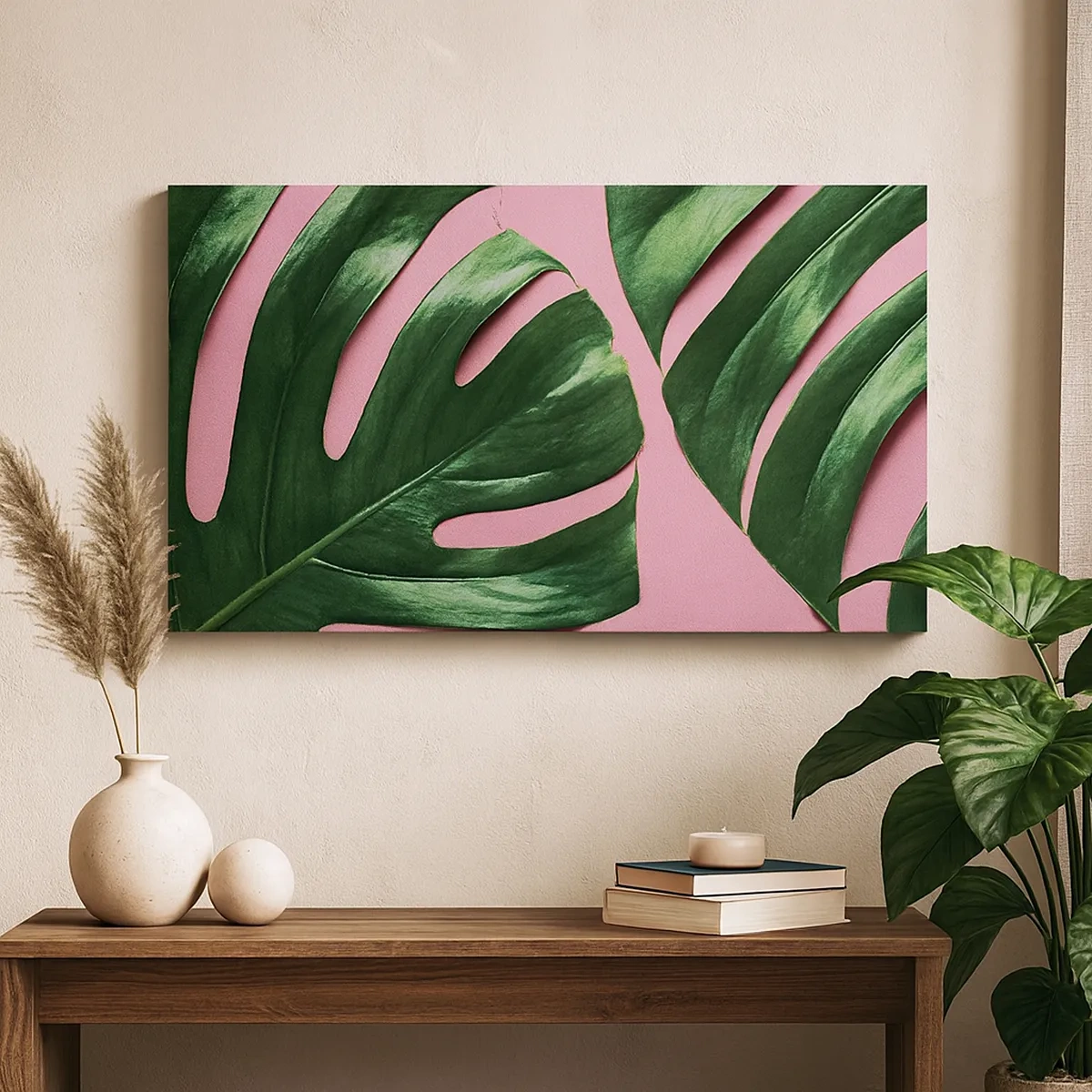 Obraz na plátně - Zelené rendez-vous - 30x30 cm