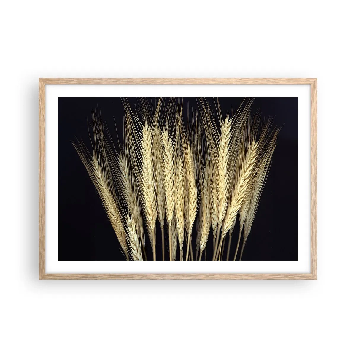 Plakát v rámu světlý dub - Rustikální magie - 70x50 cm