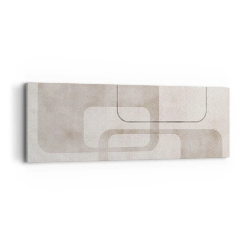 Obraz na plátně - Geometrická fuga - 90x30 cm