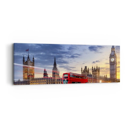 Obraz na plátně - Zvláštní znaky - 90x30 cm