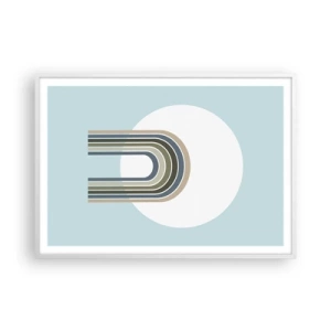 Plakát v bílém rámu - Neodolatelná přitažlivost - 100x70 cm