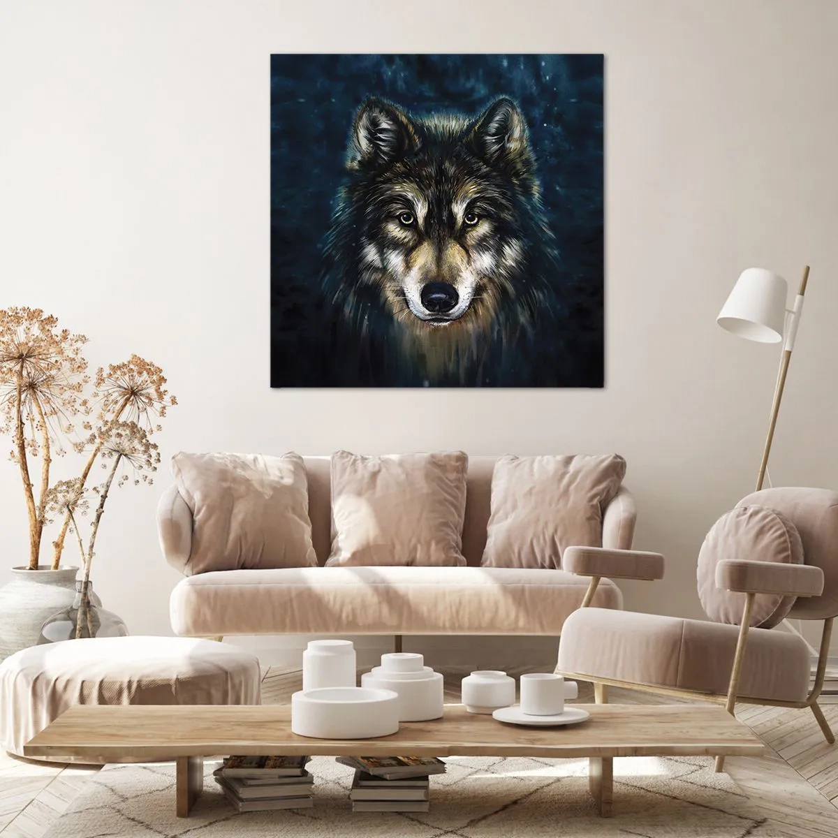 Obraz na plátně - Alfa? A omega - 70x70 cm