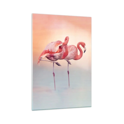 Obraz na skle - V barvě zapadajícího slunce - 70x100 cm