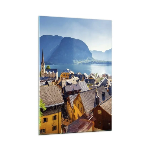 Obraz na skle - Víc malebně to nejde - 80x120 cm