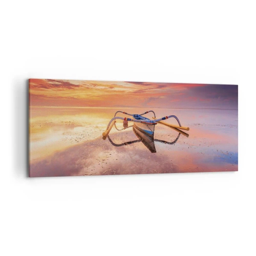 Obraz na plátně - Klid tropického večera - 120x50 cm