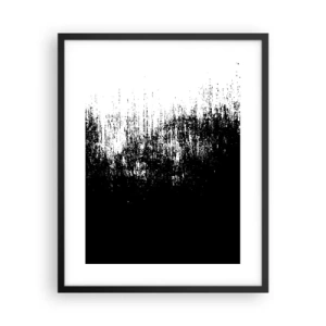 Plakát v černém rámu - Vítězem se stává… - 40x50 cm