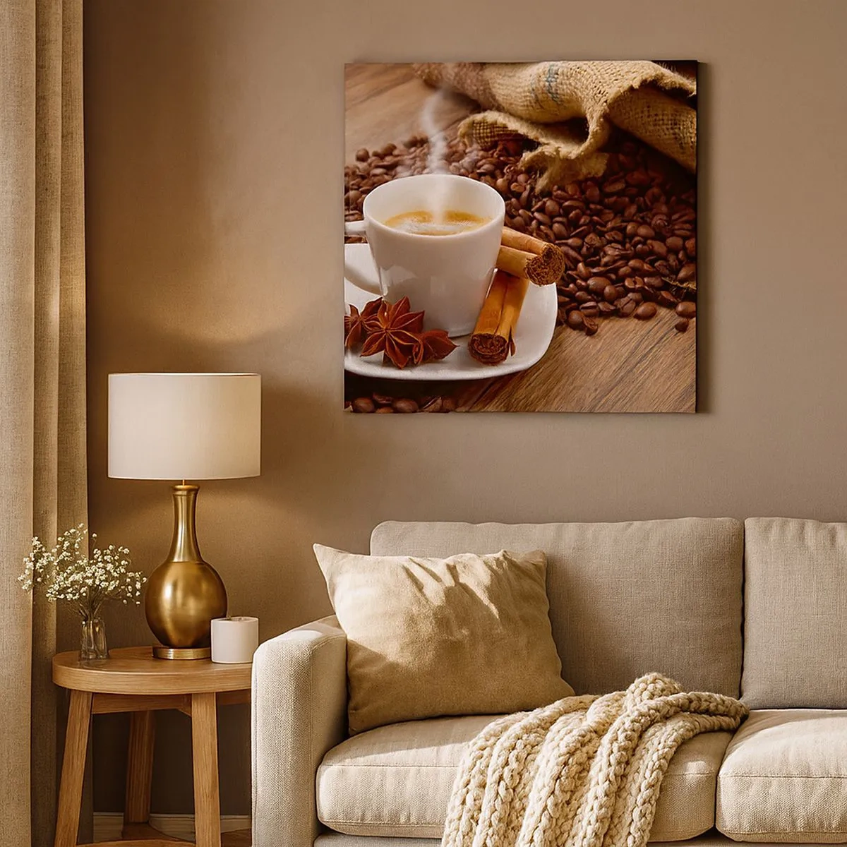 Obraz na plátně - Pikantní chuť a aroma - 30x30 cm