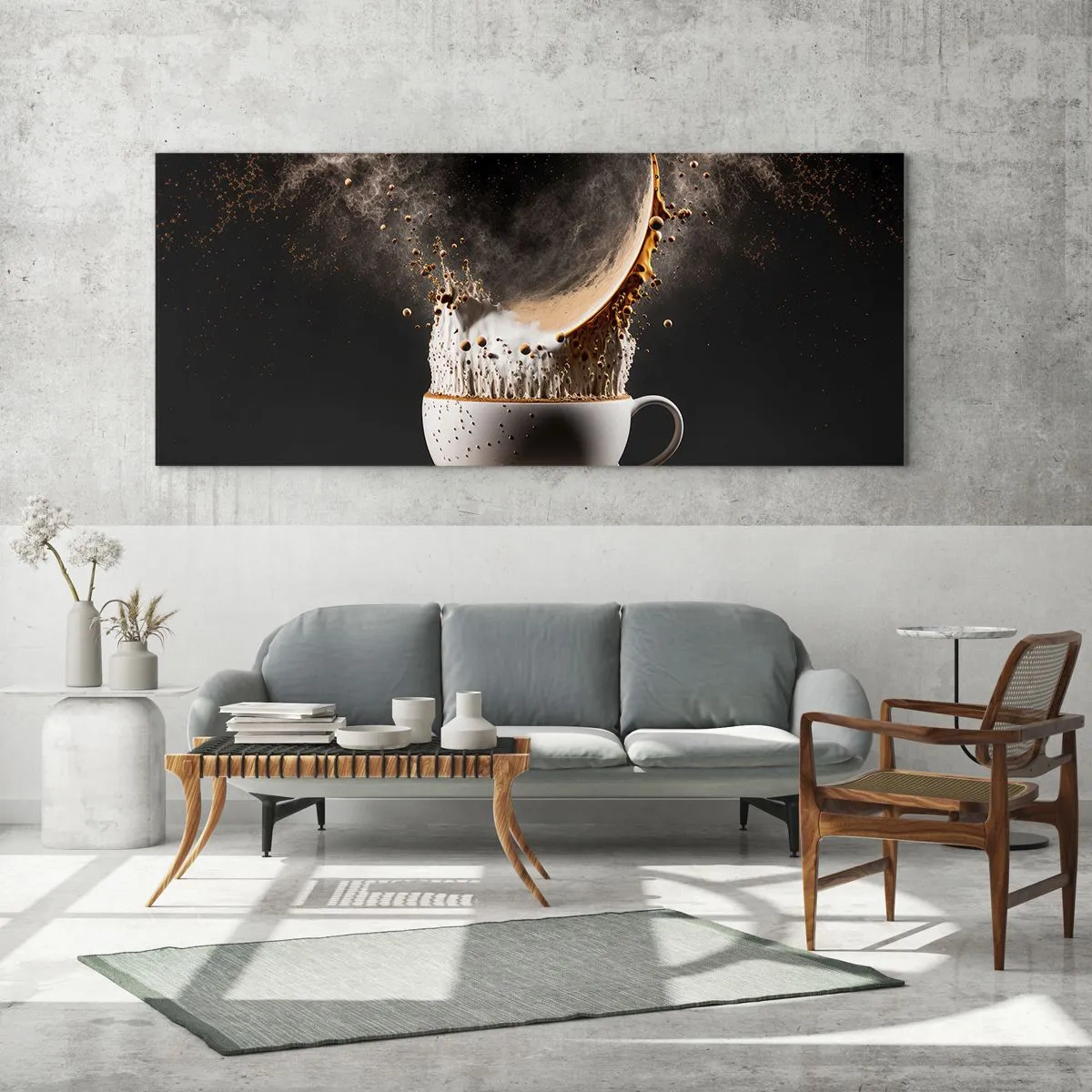 Obraz na skle - Exploze chuti - 100x40 cm