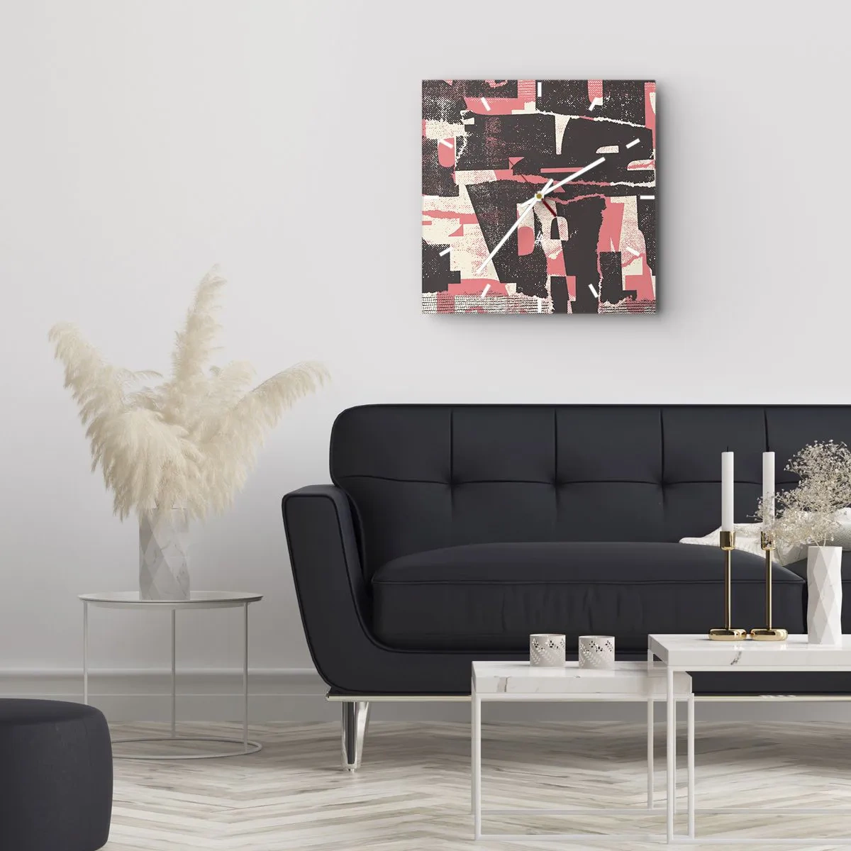 Nástěnné hodiny - Celý tento shon - 30x30 cm