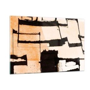 Obraz na skle - Avšak pořádek - 120x80 cm