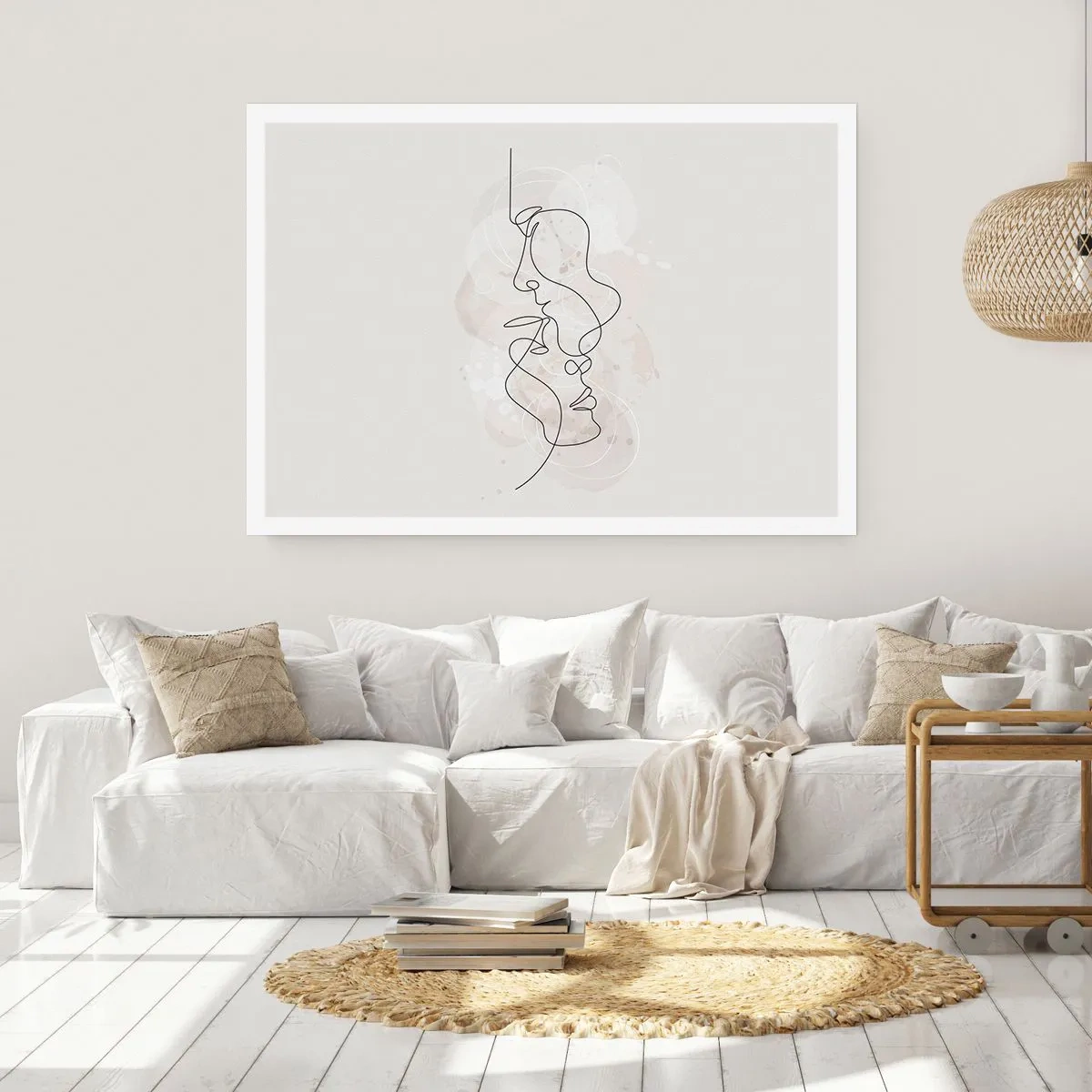 Plakát - Zamotaní v objetí - 70x50 cm