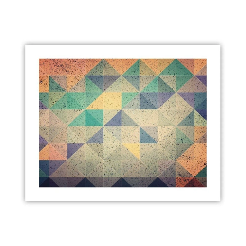 Plakát - Republika trojúhelníků - 50x40 cm