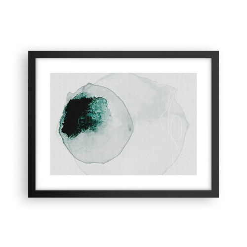 Plakát v černém rámu - V kapce vody - 40x30 cm