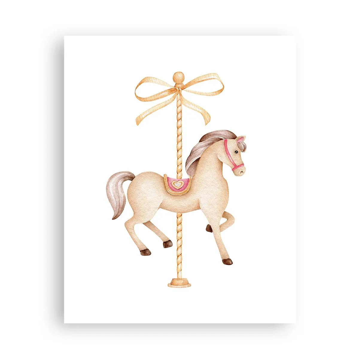 Plakát - Elegantním klusem - 40x50 cm