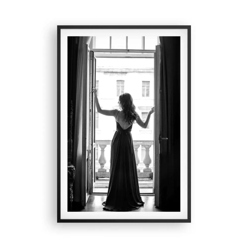 Plakát v černém rámu - Ve velkém stylu - 61x91 cm