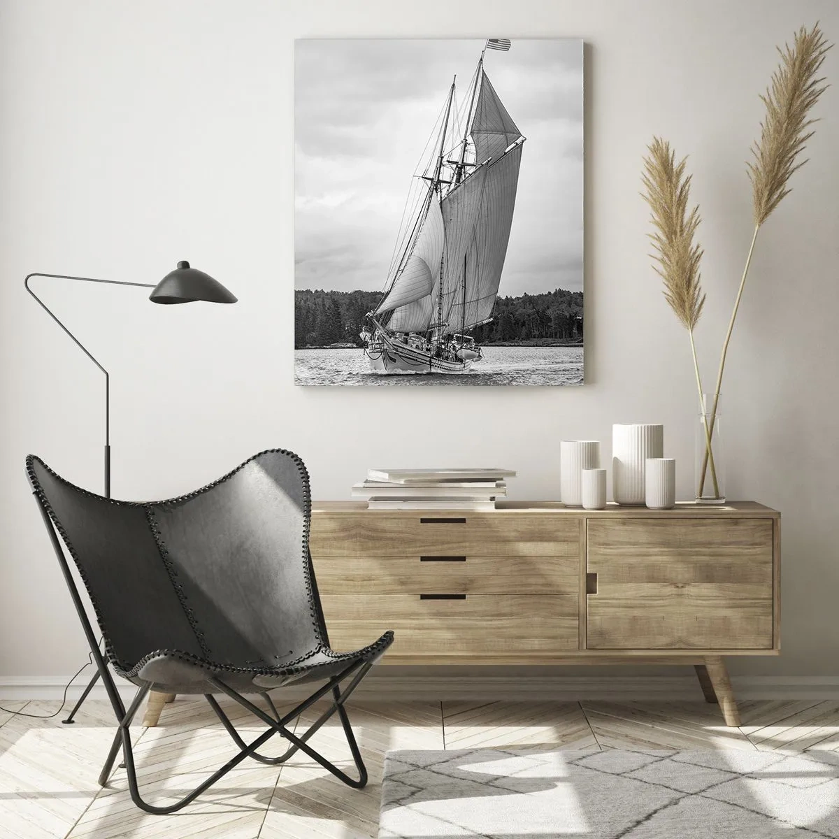 Obraz na skle - Bratři větru - 50x70 cm