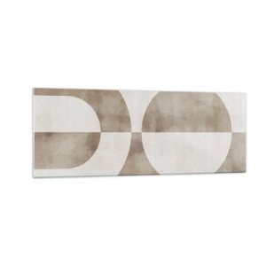 Obraz na skle - Podobnosti a rozdíly - 140x50 cm