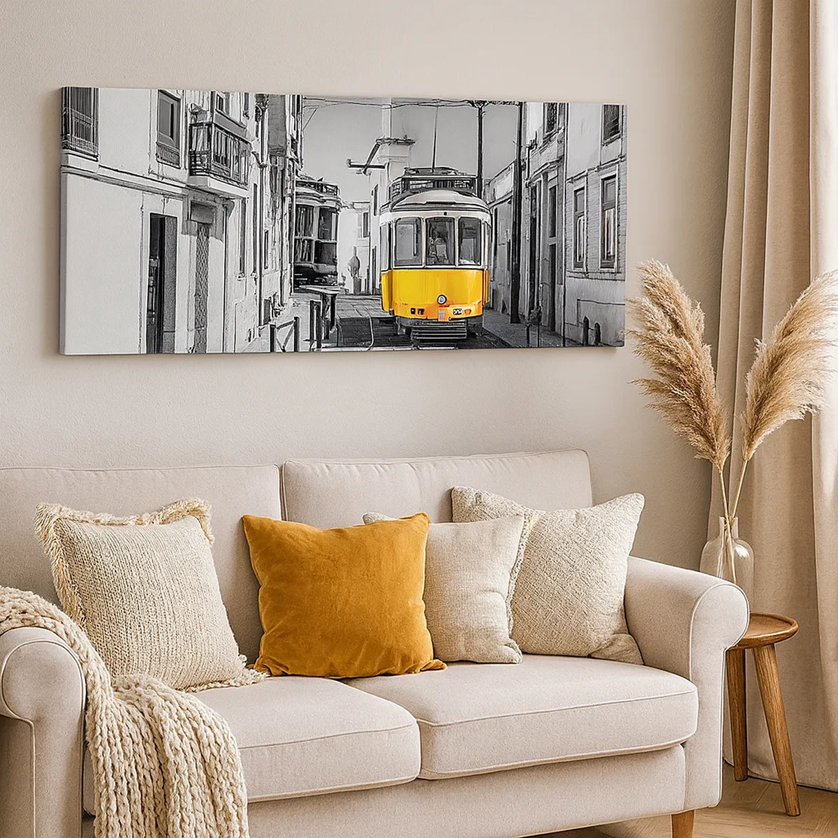 Obraz na plátně - Duch Lisabonu - 30x30 cm