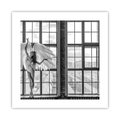 Plakát - Město andělů? - 40x40 cm