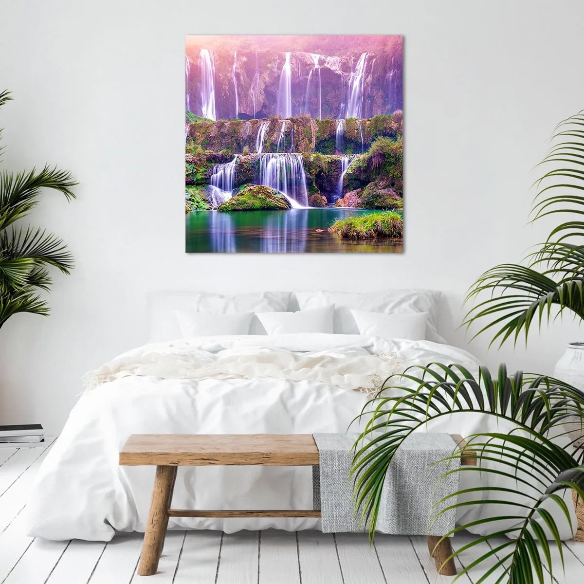 Obraz na plátně - Schody do nebe - 70x70 cm