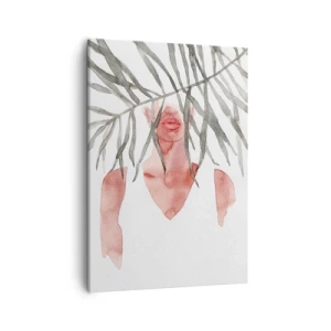 Obraz na plátně - Dáma tropů - 50x70 cm