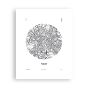 Plakát - Anatomie Říma - 40x50 cm