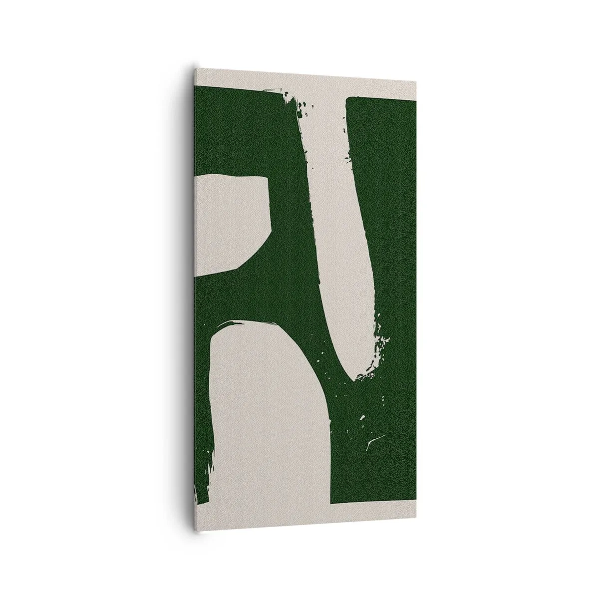 Obraz na plátně - Zálivy v bílem - 65x120 cm