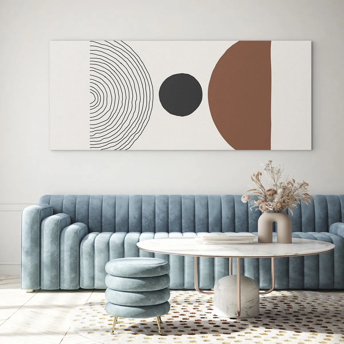 Obraz na skle - V centru pozornosti - 140x50 cm