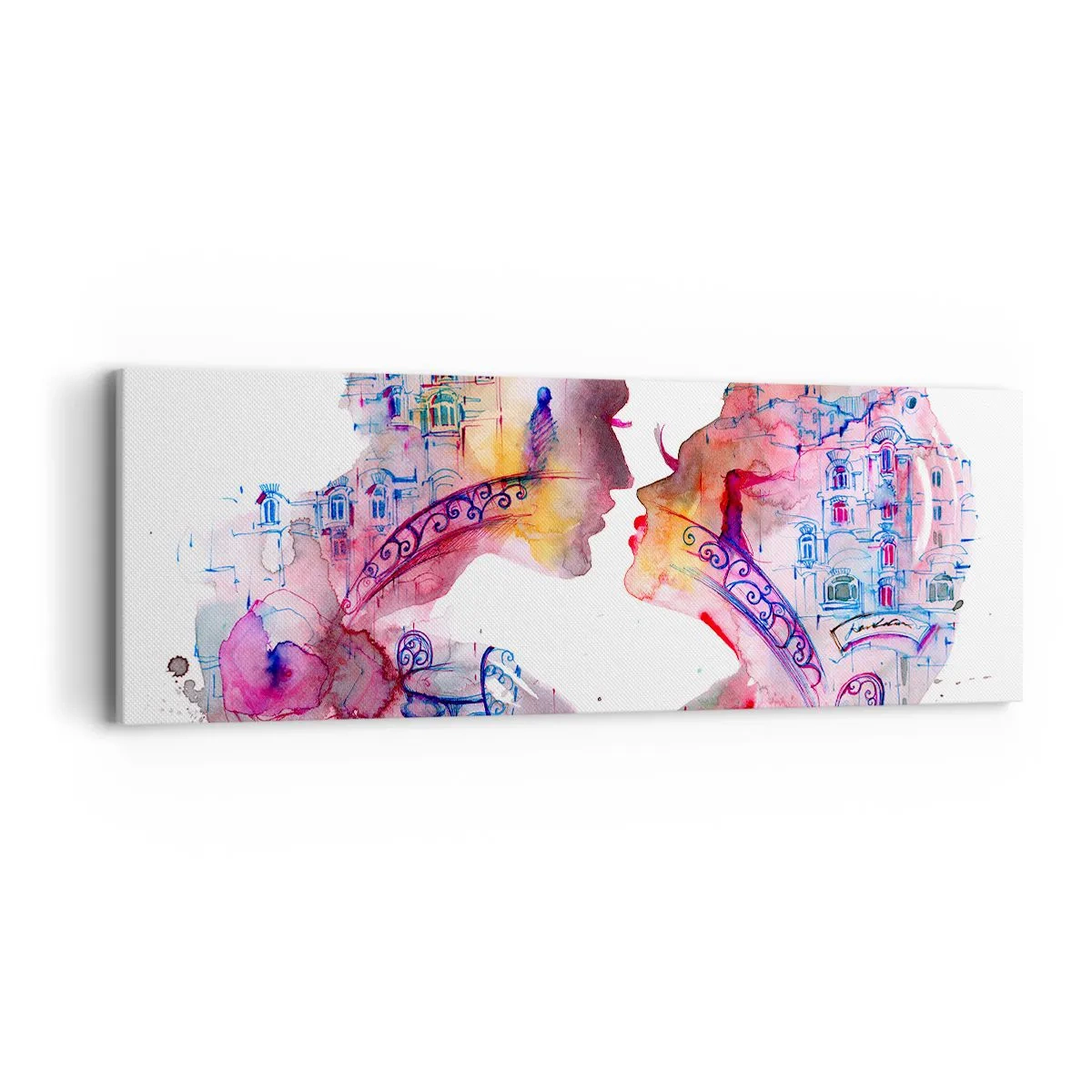 Obraz na plátně - Tajemný most vzdychání - 90x30 cm