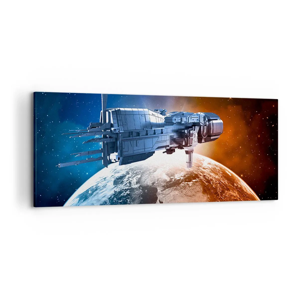 Obraz na plátně - Pozorný pozorovatel - 120x50 cm
