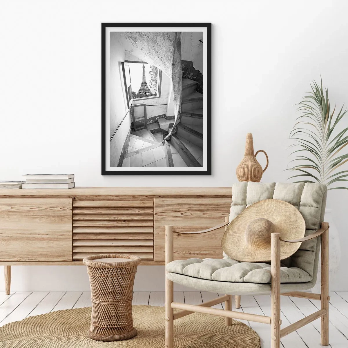 Plakát v černém rámu - To je ale výhled! - 40x50 cm
