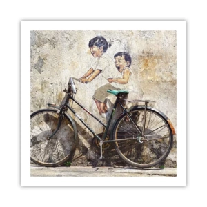 Plakát - Pravda nebo klam? - 60x60 cm