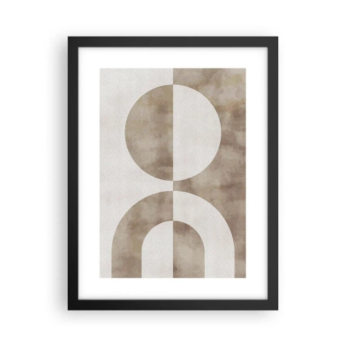 Plakát v černém rámu - Podobnosti a rozdíly - 30x40 cm