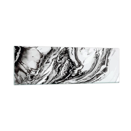 Obraz na skle - Na začátku byl chaos - 160x50 cm
