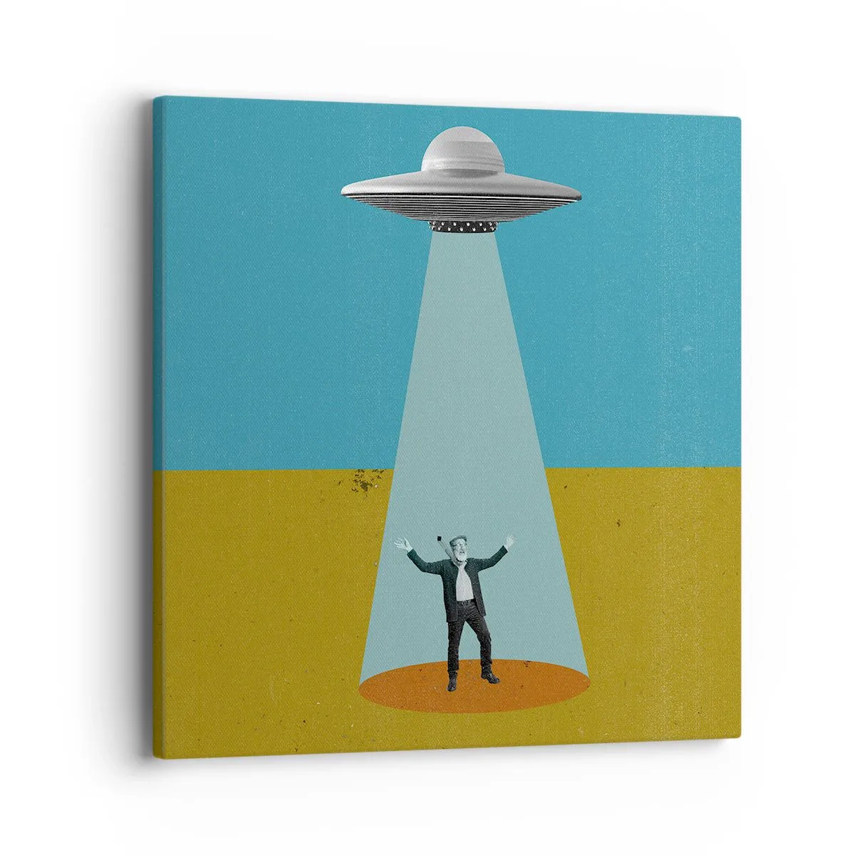 Obraz na plátně - Blízké setkání - 40x40 cm