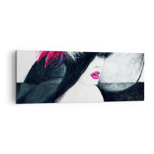 Obraz na plátně - Vždy tajemství - 140x50 cm