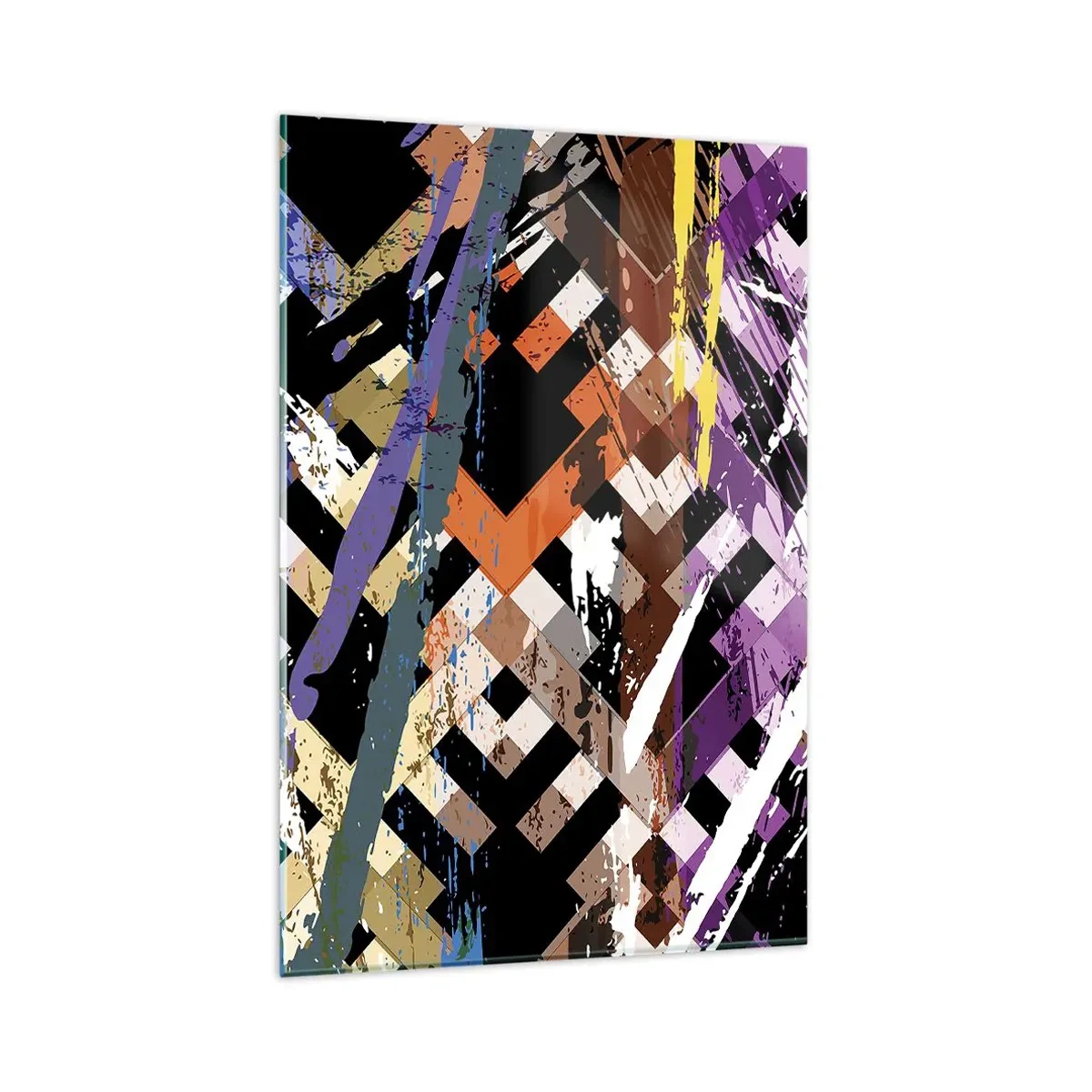 Obraz na skle - Umocněné na druhou - 80x120 cm