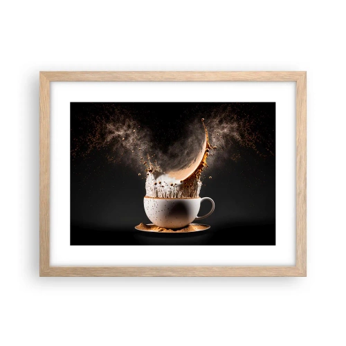 Plakát v rámu světlý dub - Exploze chuti - 40x30 cm