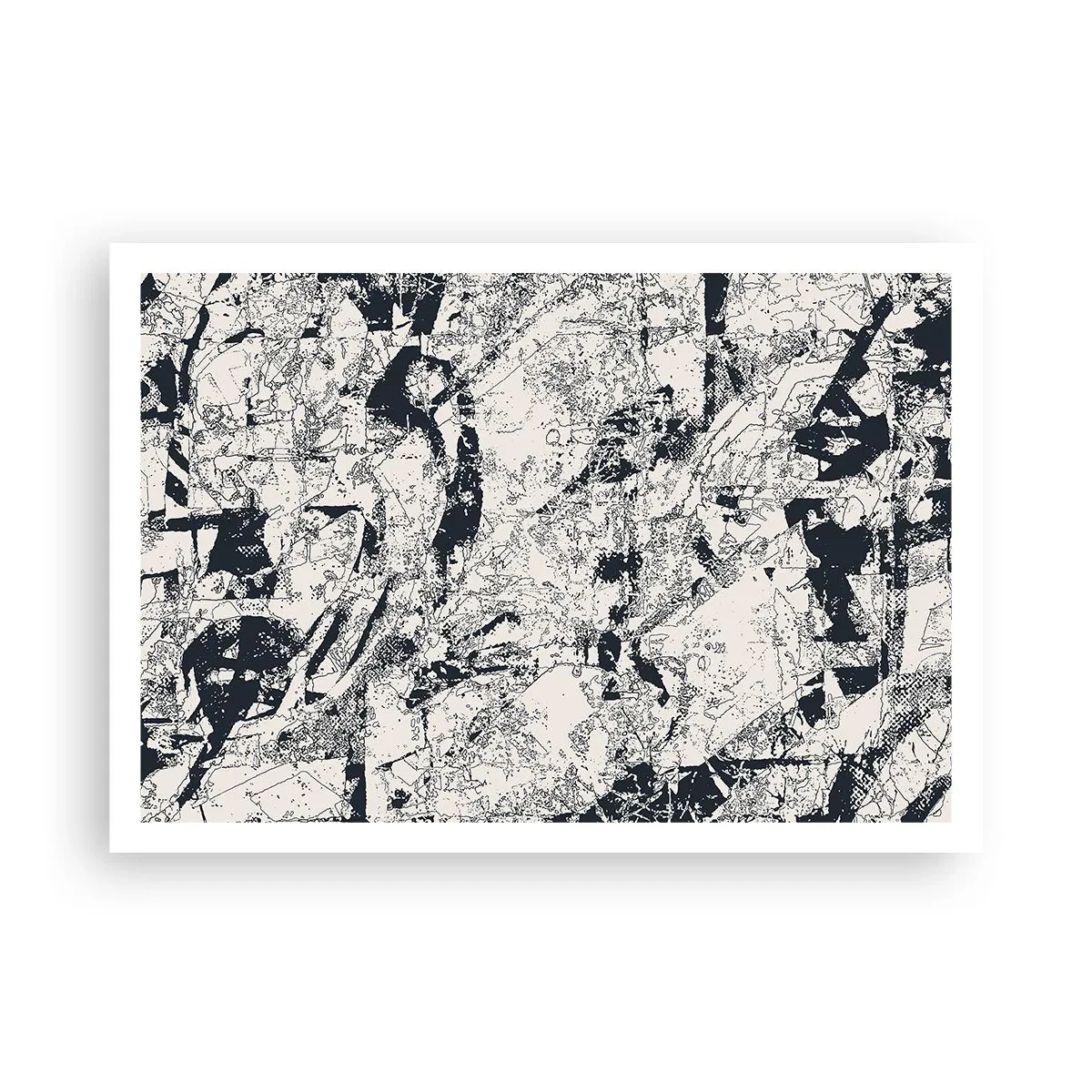 Plakát - Prolínání protikladů - 100x70 cm