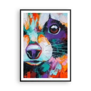 Plakát v černém rámu - Pouze dobré emoce - 70x100 cm